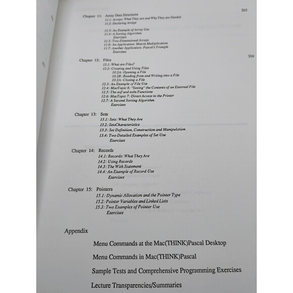 Vintage Problem Solving With Pascal On The Macintosh By Dr. T.K. Lim, 1992 - Picture 12 of 16